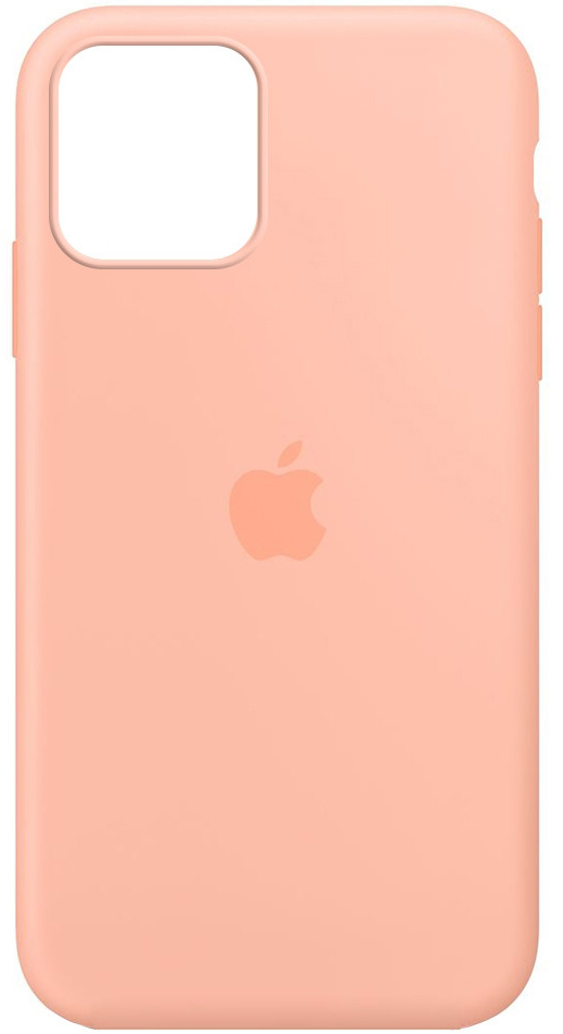 Чехол Silicone Case для iPhone 12/12 Pro персиковый
